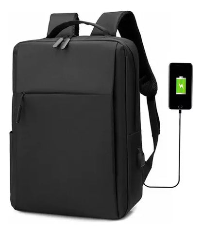 Mochila para notebook con puerta USB