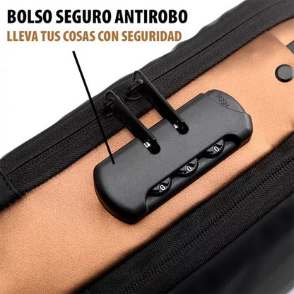 BOLSO, BANDOLERA, MOCHILA ANTIROBO