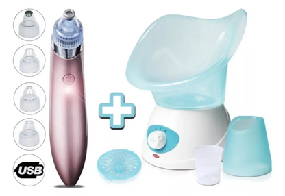 VAPORIZADOR FACIAL + EXTRACTOR PUNTOS NE