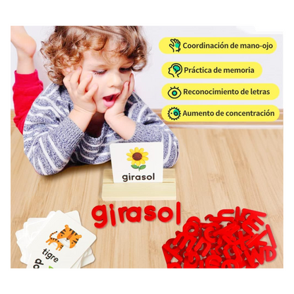 Juego de Ortografía Madera Infantil