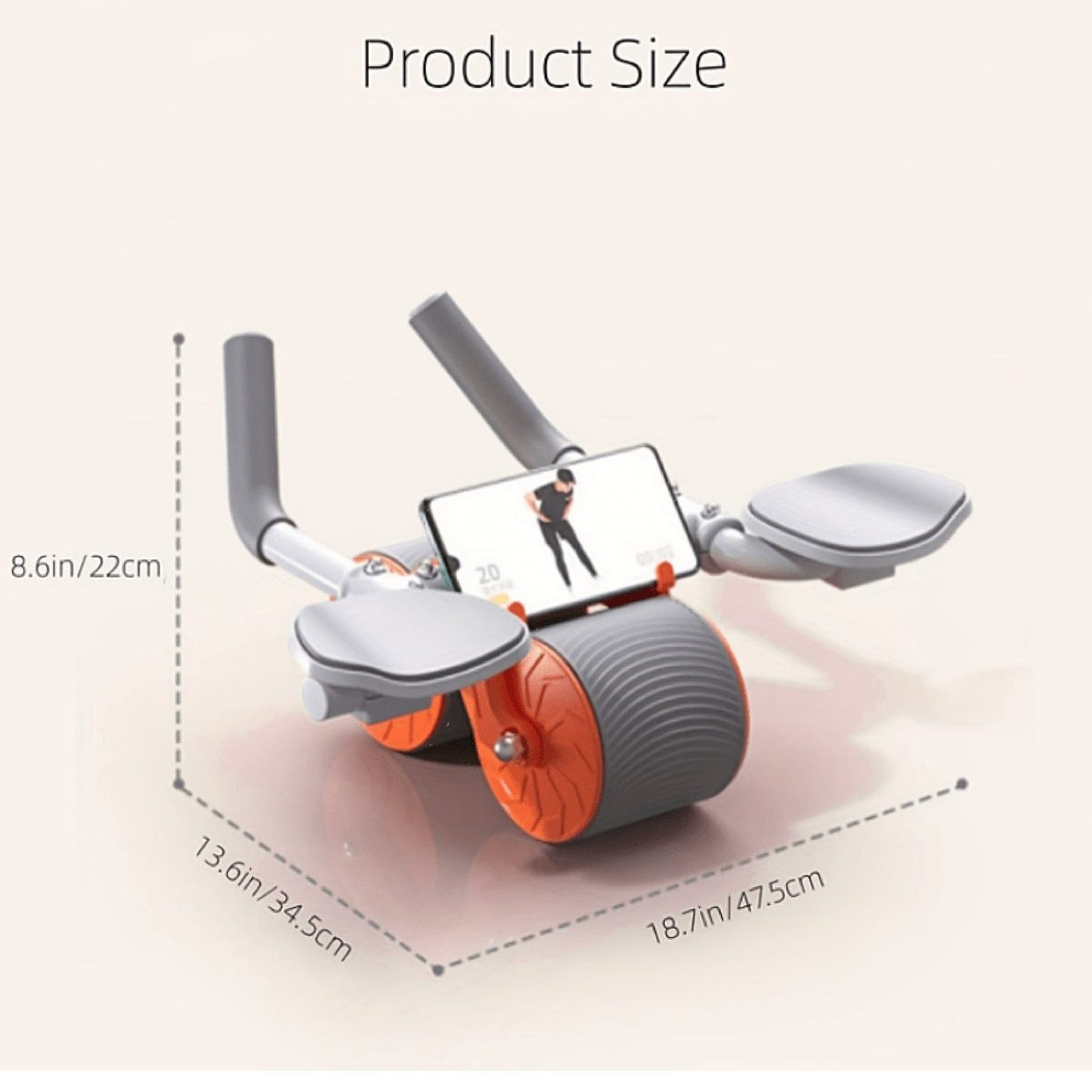 Rueda Abdominal de Rebote Automático